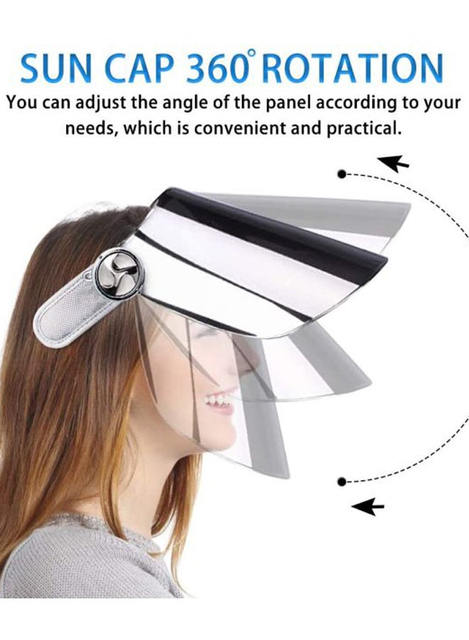 Rock Pow UV Protective Adjustable Visor Hat One Size - Image 3