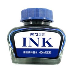 M&G Advanced Dye Ink 40ml Blue  - Image 2