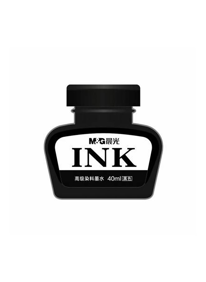 M&G Advanced Dye Ink 40ml Black  - Image 1