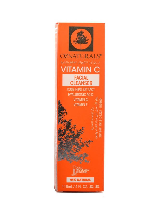 OZ Naturals - Vitamin C Cleanser 118ml - Image 1