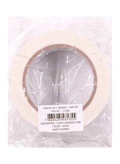 class Cloth Adhesive Tape White  - Image 2