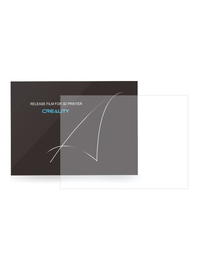 Creality 3D - Professional Light-Curing FEP Release Film Sheet For 3D Printer Clear - Image 1