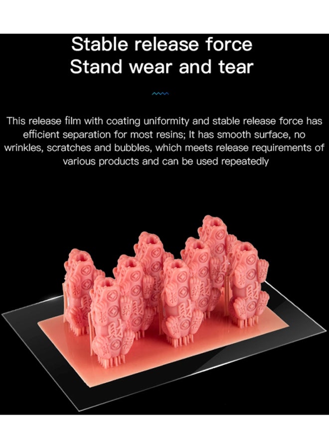 Creality 3D - Professional Light-Curing FEP Release Film Sheet For 3D Printer Clear - Image 1