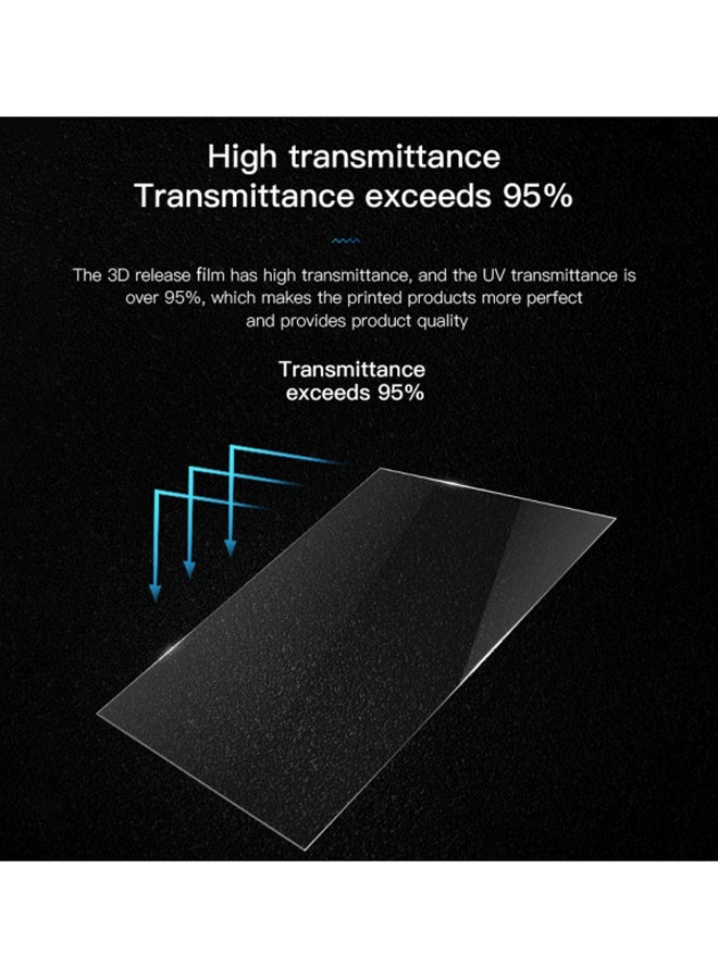 Creality 3D - Professional Light-Curing FEP Release Film Sheet For 3D Printer Clear - Image 1
