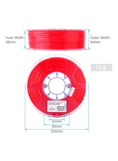 eSUN PETG 3D Printer Filament Solid Red  - Image 5