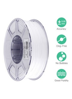 eSUN PETG 3D Printer Filament Solid White  - Image 3