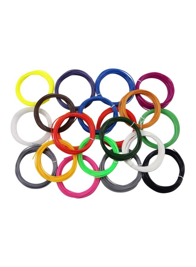هابنيس Happiness 20-piece Pla 3d Printer Filament Set 1.75 MM