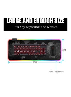 VINSOC Gaming RGB Keyboard Mouse Pad  - Image 4