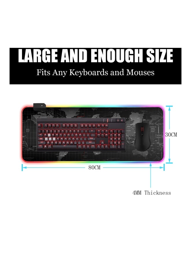 VINSOC - Gaming RGB Keyboard Mouse Pad - Image 1