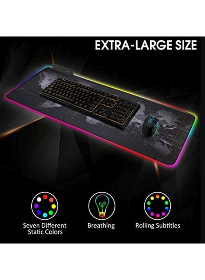 VINSOC - Gaming RGB Keyboard Mouse Pad - Image 1