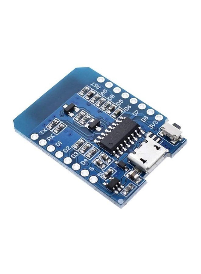 Generic - WeMos D1 Mini ESP8266 Wifi Board 5cm Blue - Image 1