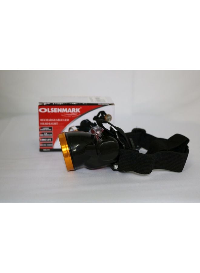 Olsenmark Rechargeable Head Light Black  - Image 4