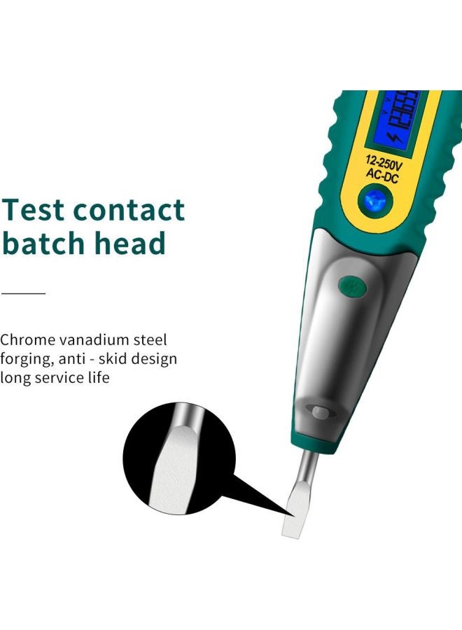 ANENG Testing Pen Yellow/Green/Silver 5.65x1.02x0.74inch - Image 3
