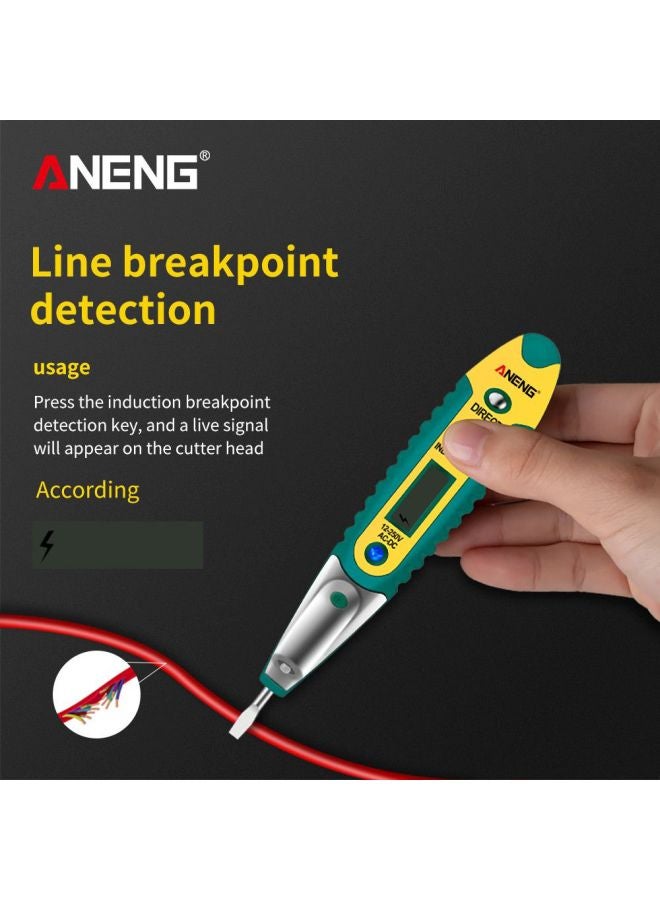 ANENG Testing Pen Yellow/Green/Silver 5.65x1.02x0.74inch - Image 5