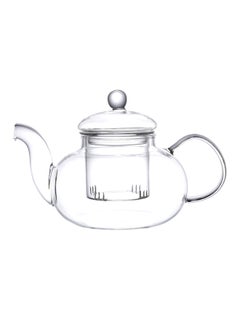 Neoflam Glass Tea Pot With Lid Clear/Grey 16x16x13.5cm  - Image 1