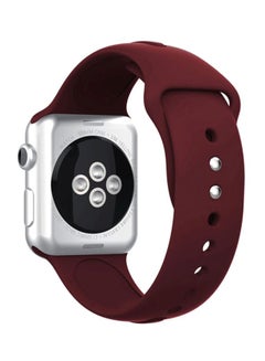 Foxcon Replacement Band For Apple Watch 6/7/6/SE/5/4 45/44/42mm Wine Red  - Image 3