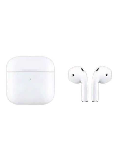 Pro 4 In-Ear Bluetooth Earbuds With Mic And Charging Case White