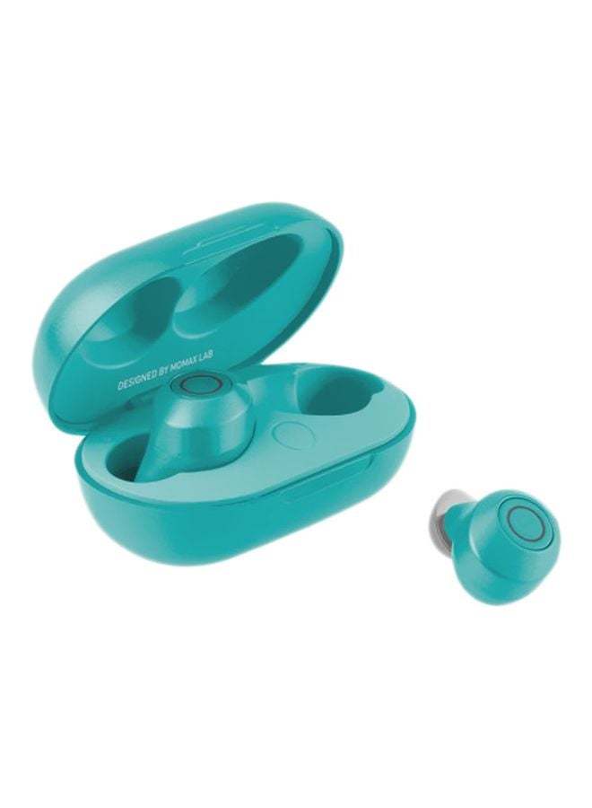 Momax - Pills In-Ear Earbuds With Charging Case Blue - Image 1