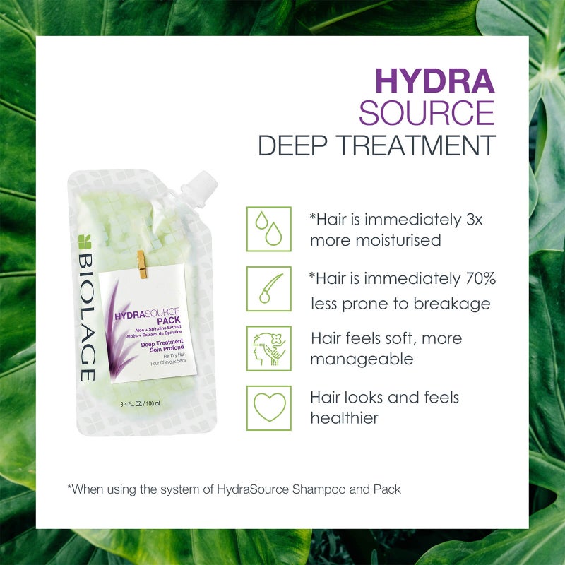Biolage - Hydrasource Deep Treatment For Dry Hair 100ml - Image 1