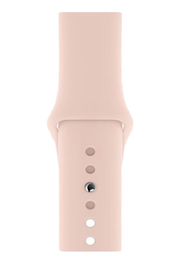 Foxcon Replacement Band For Apple Watch 7/6/SE/5/4 45/44/42mm Pink sand - Image 3
