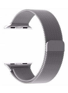Foxcon Replacement Band For Apple Watch 7/6/SE/5/4 45/44/42mm Silver  - Image 1