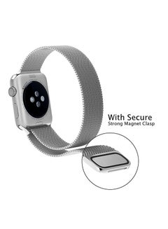 Foxcon Replacement Band For Apple Watch 7/6/SE/5/4 45/44/42mm Silver  - Image 3