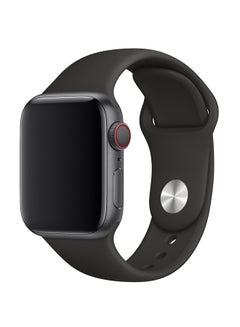 Foxcon Replacement Silicone Apple Watch Band for 41/40/38mm Black  - Image 2