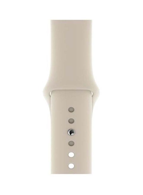 Replacement Silicone Apple Watch Band for 41/40/38mm Stone