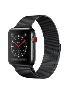 Foxcon Milanese Loop Stainless Steel Bracelet Strap Apple Watch Band for 41/40/38mm Black  - Image 2