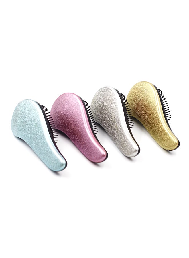 Coco Jar Detangling Hair Brush Gold/Black/Yellow  - Image 3