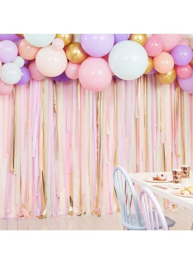 Ginger Ray Pastel Streamer With Balloons Backdrop - Image 2