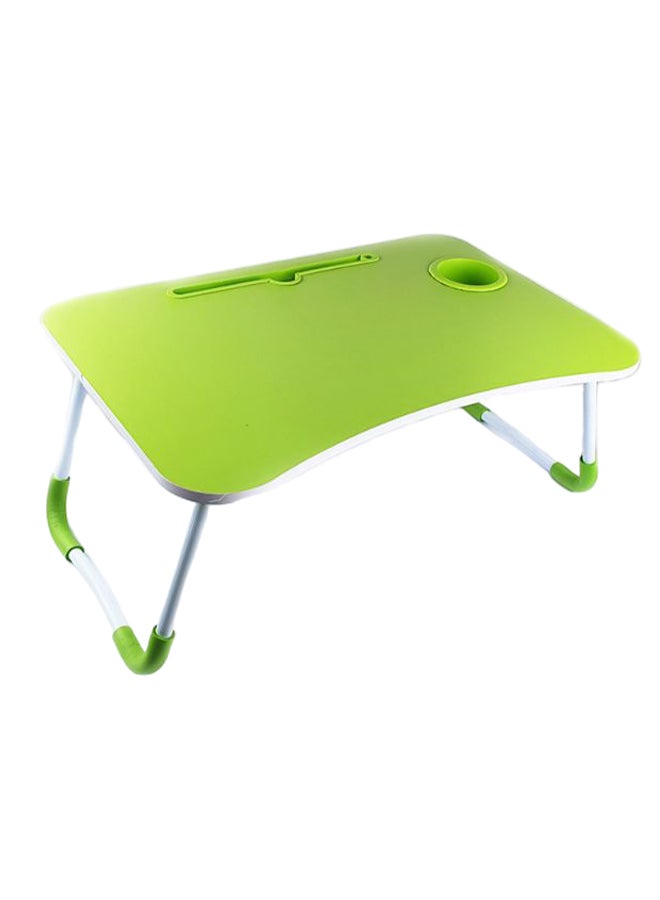 دبليو تي إيزي كير مكتب محمول مع حامل أكواب أخضر/أبيض - Image 1