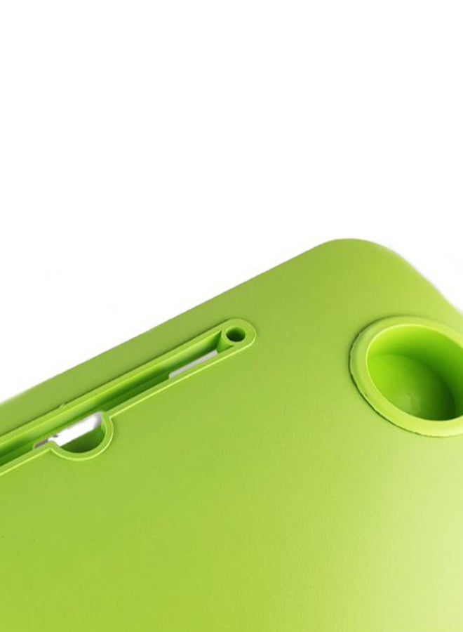 دبليو تي إيزي كير مكتب محمول مع حامل أكواب أخضر/أبيض - Image 3