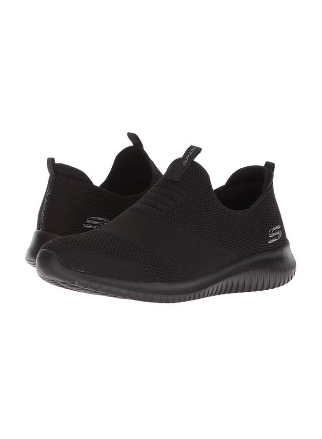 SKECHERS - Ultra Flex-First Take Trainer Shoes Black - Image 1