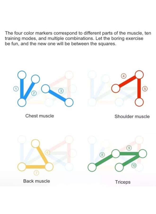 Xiaomi - Yunmai Push Up Stand Board Set 17.2x9.3x3.6cm - Image 1