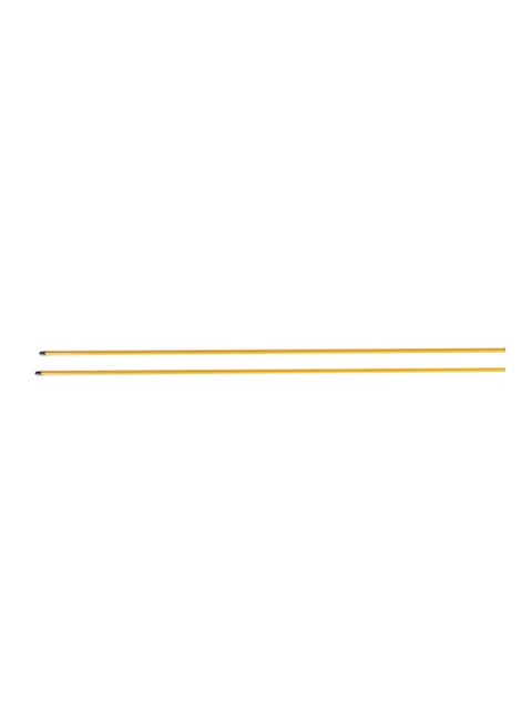 2-Piece Golf Alignment Sticks For Correct Ball Direction 122x10x10cm