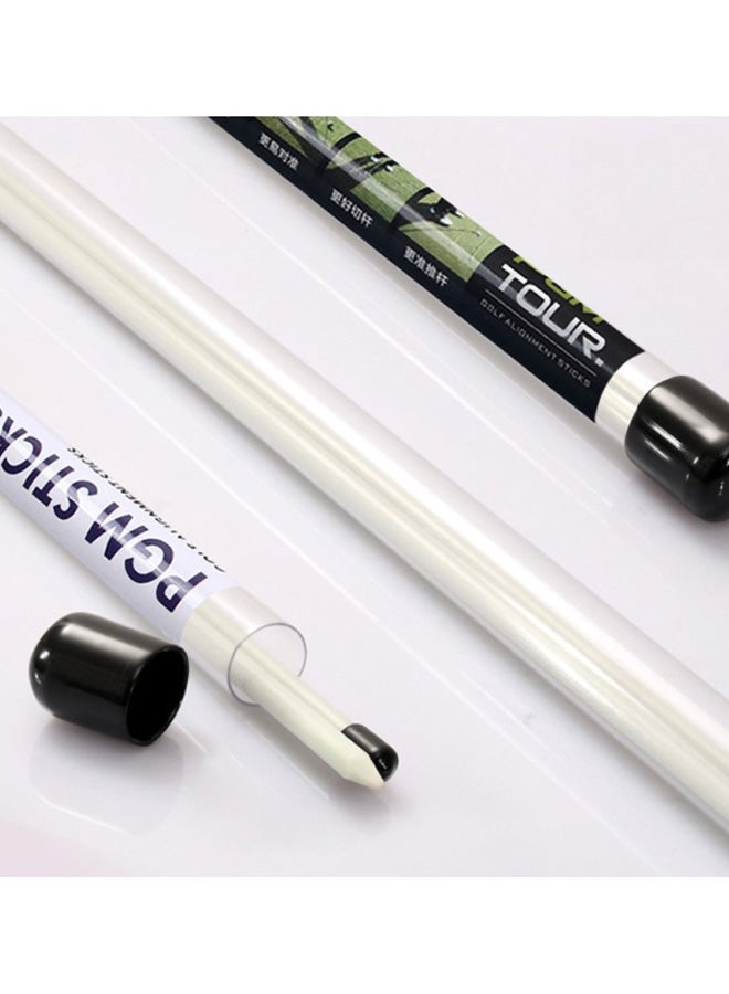 PGM 2-Piece Golf Alignment Sticks For Correct Ball Direction 122x10x10cm - Image 3