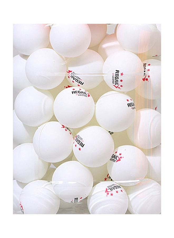 ريجيل طقم كرات سيلولويد أسطوانية للتدريب على تنس الطاولة مكون من 60 قطعة 28x15x20سم - Image 2