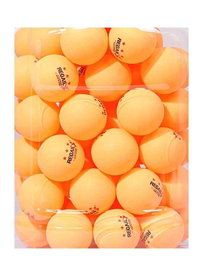 REGAIL - 60-Piece Barrel Celluloid Table Tennis Training Ball 28x15x20cm - Image 1