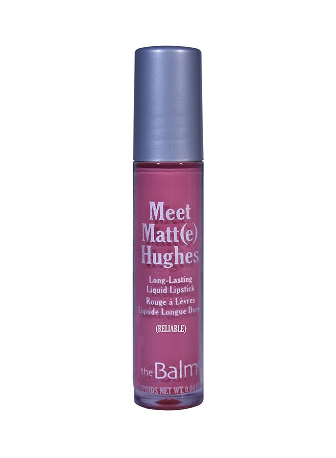 6-Piece Meet Matte Hughes Liquid Lipstick Multicolour