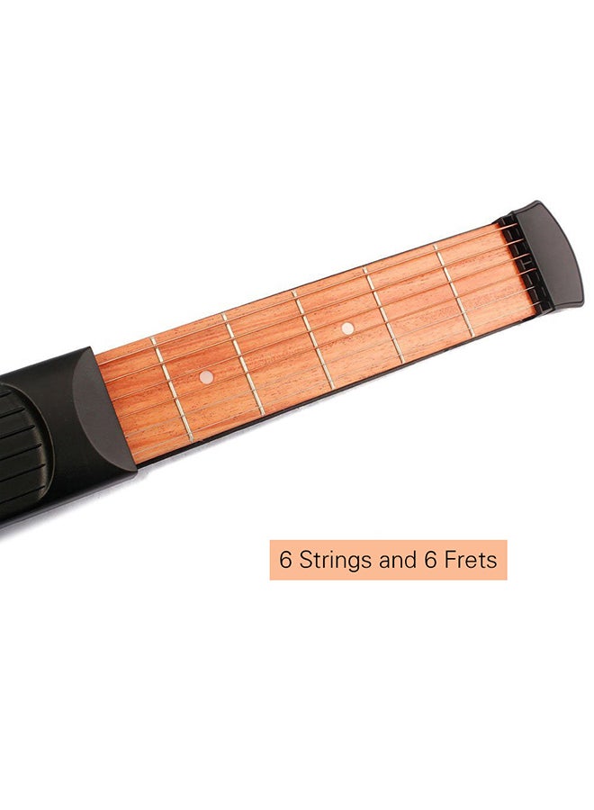 Generic - 6 String Portable Pocket Guitar Neck Chord - Image 1