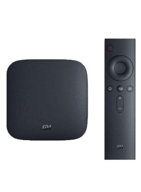 4K Android Smart TV Set Top Box With Remote Control BT-0029 Black