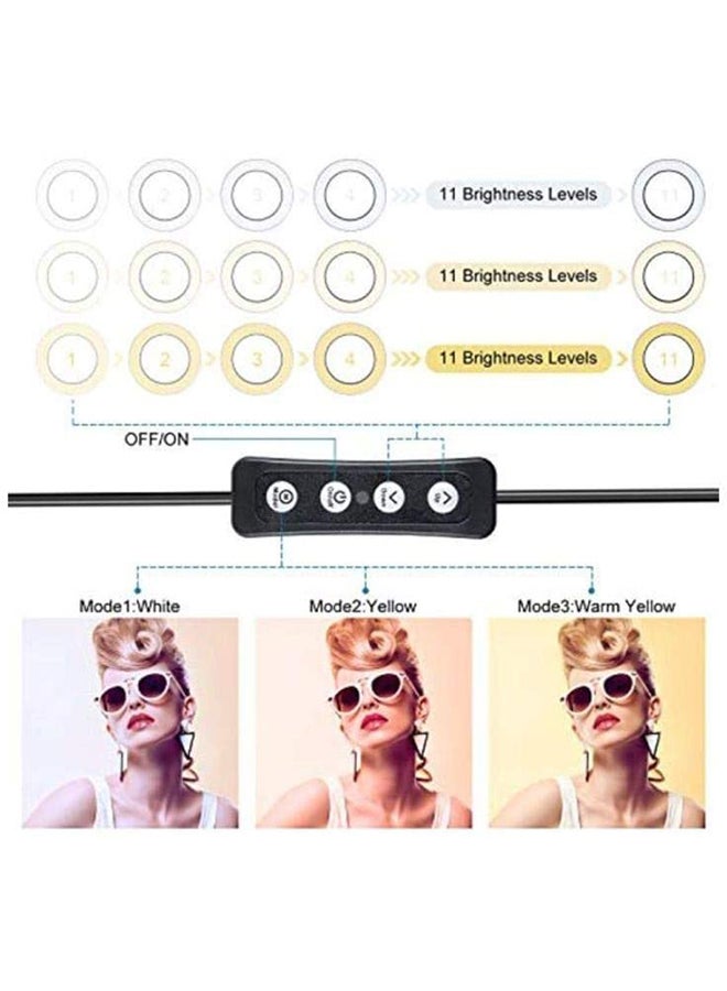 Intag Tripod LED Ring Light White/Off White/Warm White  - Image 2