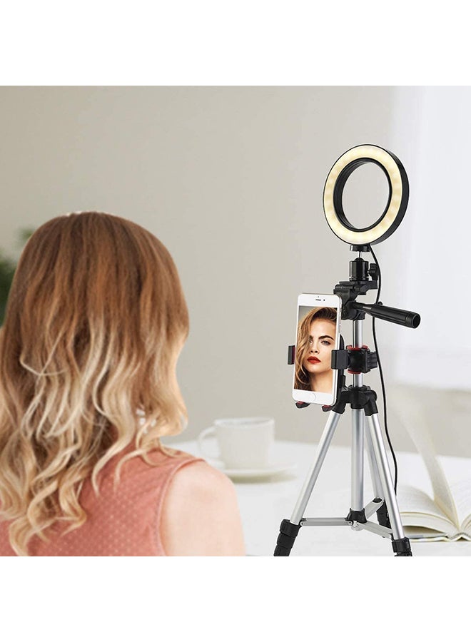 Intag Tripod LED Ring Light Whiite/Off White/Warm Whirte - Image 2