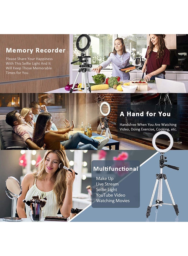 Intag Tripod LED Ring Light Whiite/Off White/Warm Whirte - Image 5