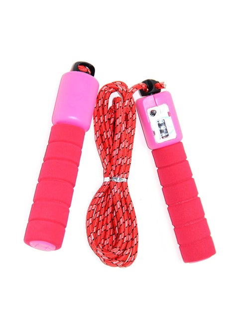 Adjustable Skipping Rope With Counter Display 180cm