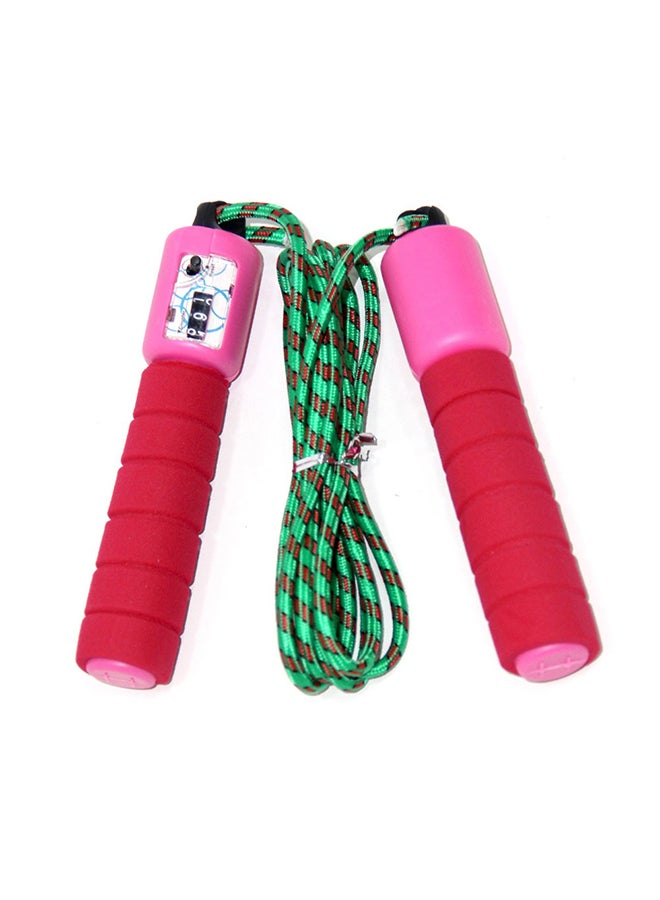 Adjustable Skipping Rope With Counter Display 180cm