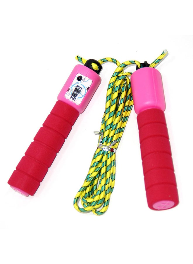 Adjustable Skipping Rope With Counter Display 180cm