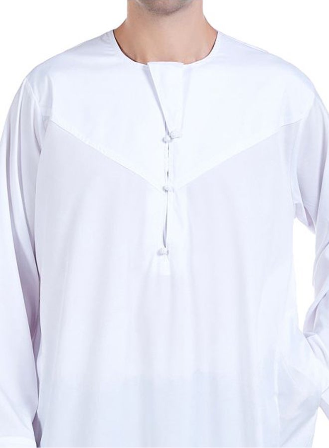 Hanyimidoo - Pack Of 54 Round Neck Kandora White - Image 1