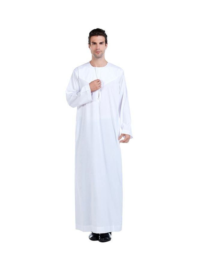 Hanyimidoo - Pack Of 54 Round Neck Kandora White - Image 1